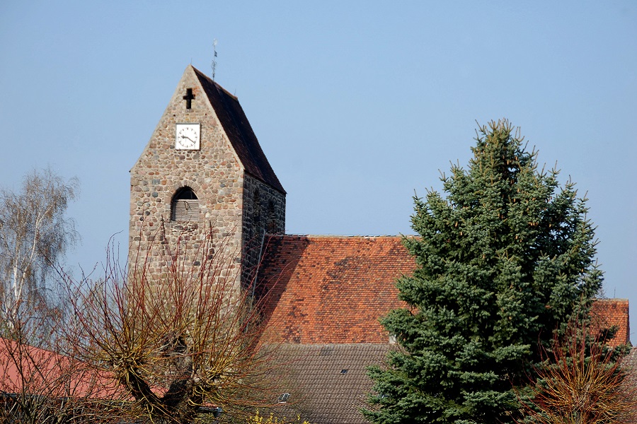 Die Kirche in Ballerstedt