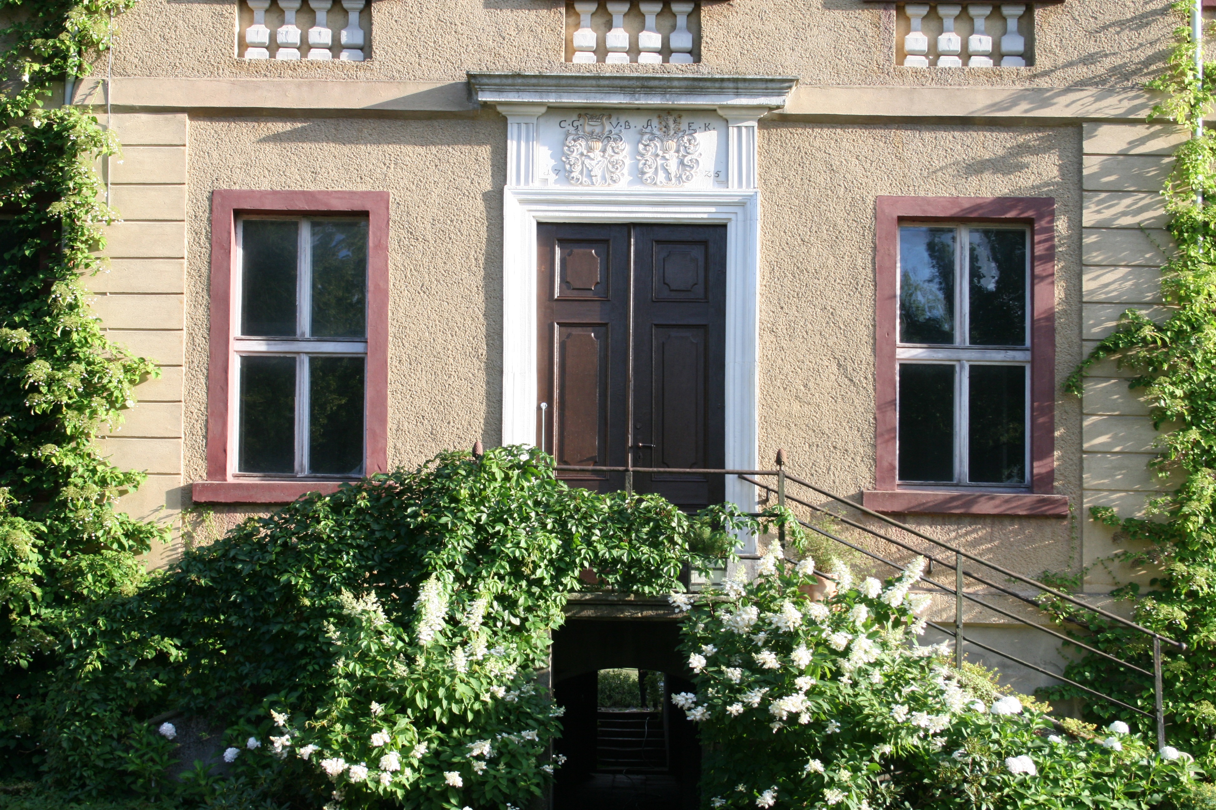 Krevese, Herrenhaus Nordportal