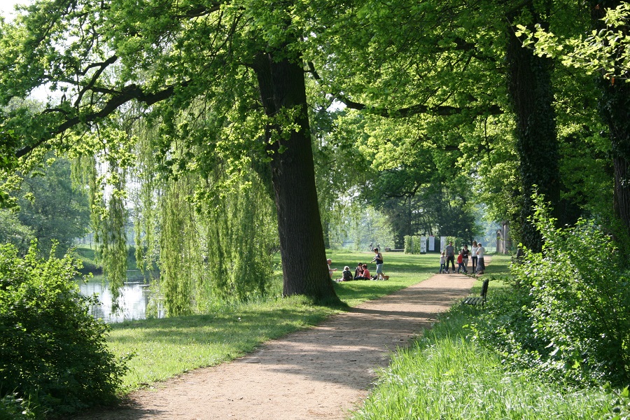 Schlosspark Krumke und seine Besucher