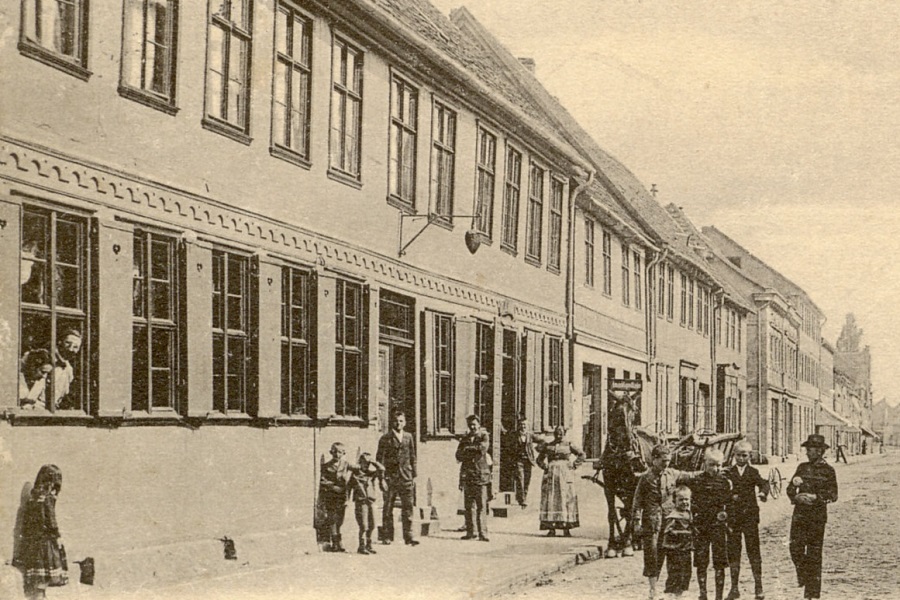 Gebäude des Kreismuseums, um 1900