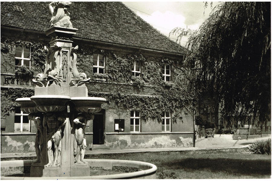 Historische Ansicht Neptunbrunnen, ca. 1930