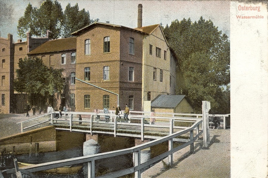 Historische Ansicht Wassermühle, um 1900