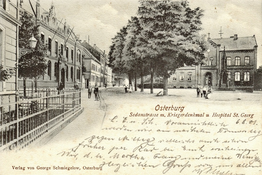 Historische Ansicht St. Georg Hospital